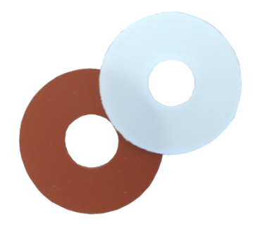 Two-piece tank cover gasket set